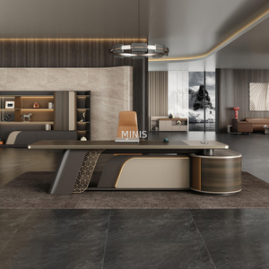 Chinesischer neuer, einzigartiger, schöner Arbeitsdesign-Manager-Büroschreibtisch