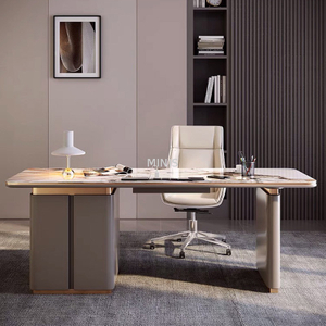 Home Office Furniture Kleiner eleganter Marmor-Computertisch