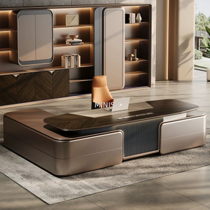 CEO Moderner, stilvoller, hochwertiger Executive-Büroschreibtisch